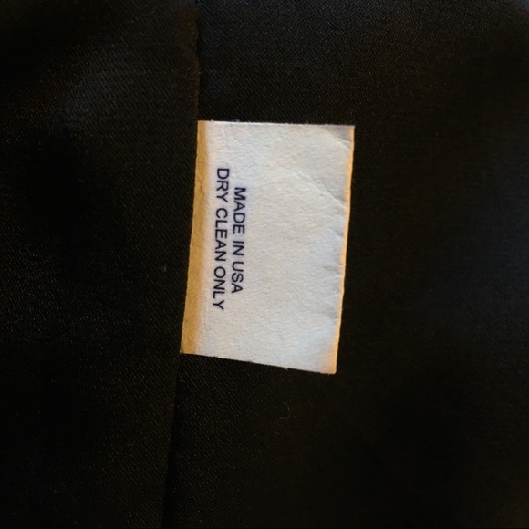 MASON black wool asymmetrical coat - Picture 9 of 9